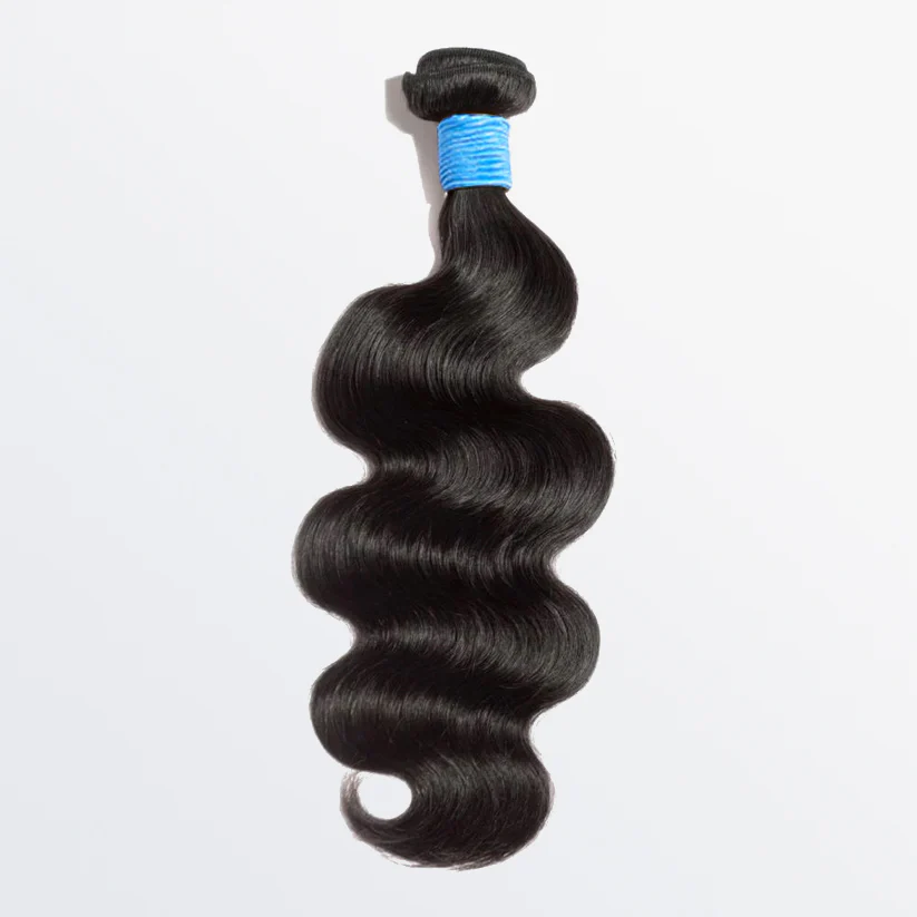 Body Wavy Virgin Brazilian Hair-Natural Black