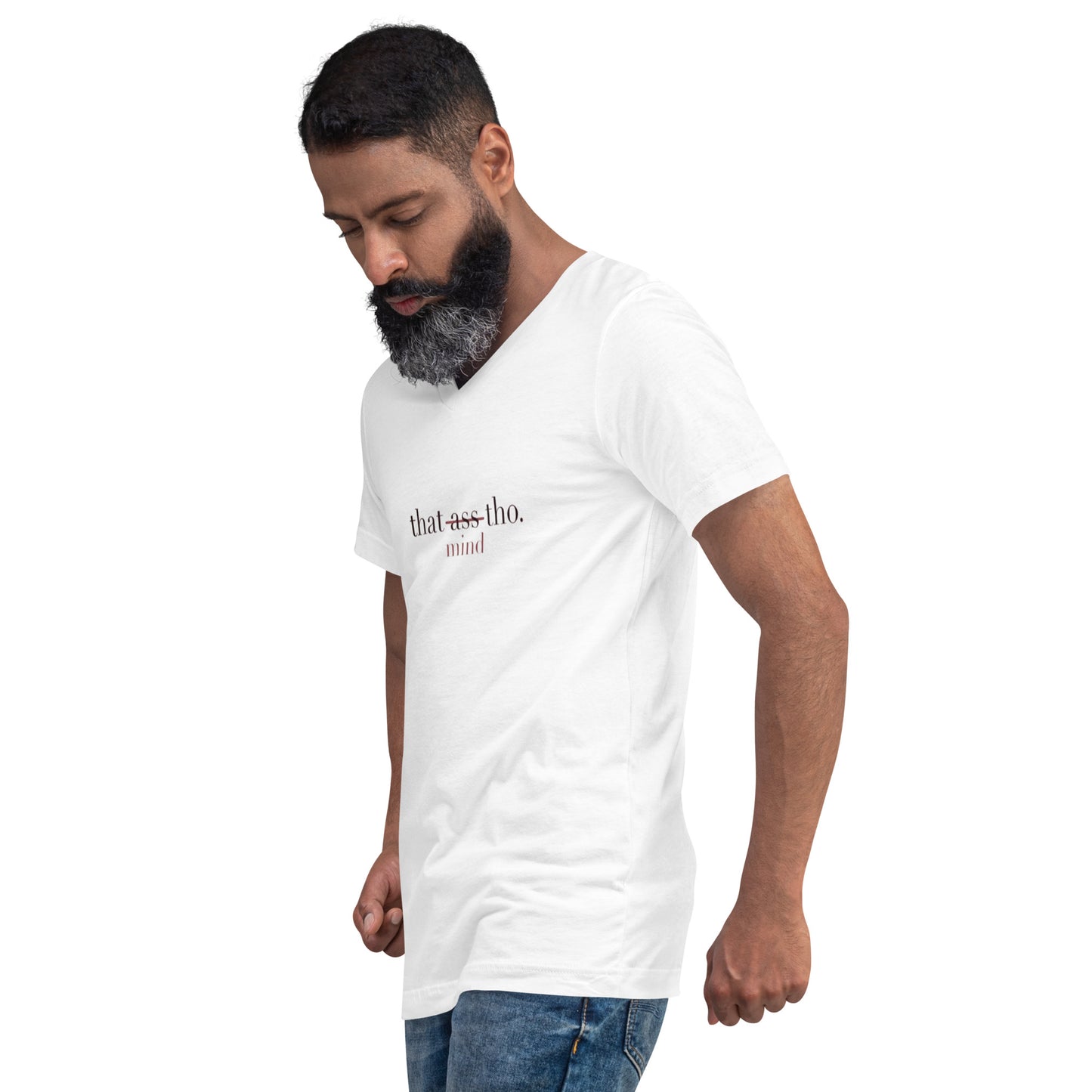 That ass tho  Short Sleeve V-Neck T-Shirt